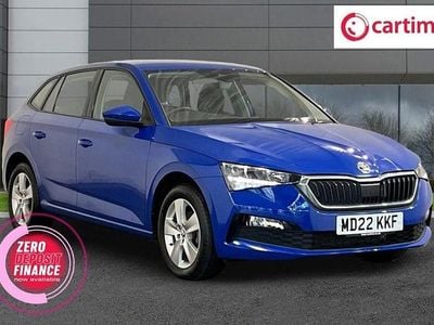 Used Skoda Scala SE 150 HP (110 kW) 2022 Blue Hatchback