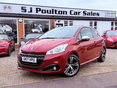 Red Used 2017 Peugeot 208 Prestige Hatchback | £6,990 (Fair price)