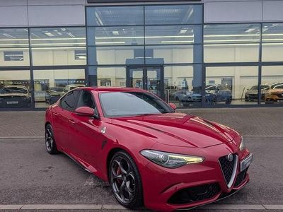 Used Alfa Romeo Giulia Quadrifoglio 510 HP (375 kW) 2017 Red Sedan