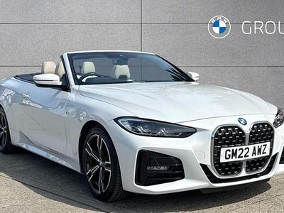 Used BMW 420 M Sport 181 HP (133 kW) 2022 White Cabriolet