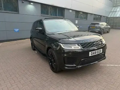 Used Land Rover Range Rover Sport HSE Dynamic 404 HP (297 kW) 2018 Black SUV