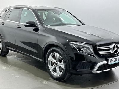 Used Mercedes GLC220 170 HP (125 kW) 2018 Black Estate