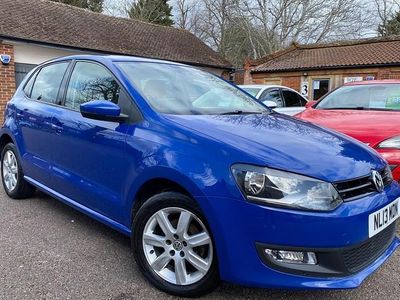 Used VW Polo Match 60 HP (44 kW) 2013 Blue Hatchback