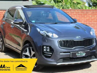 Used Kia Sportage GT-Line S 174 HP (127 kW) 2018 Silver SUV