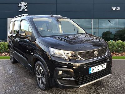 Used Peugeot Rifter Allure 130 HP (95 kW) 2019 Black MPV