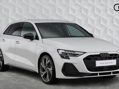 Used Audi A3 Sportback Black Edition 2025 Glacier white Hatchback