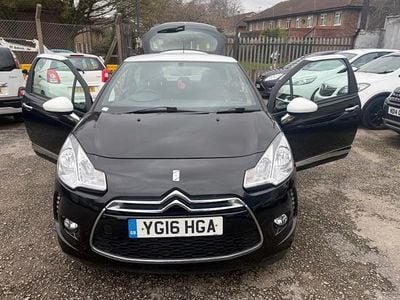 Used DS Automobiles DS3 2016 Black Hatchback