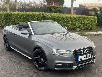 Grey Used 2014 Audi A5 Cabriolet S-Line Cabriolet | £7,495 (Fair price)
