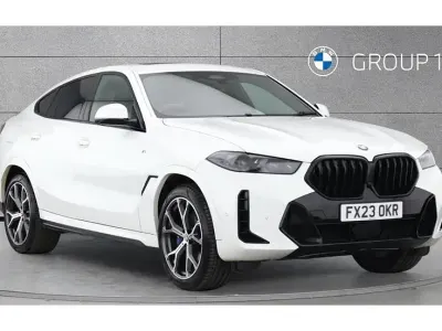 Used BMW X6 M Sport 381 HP (280 kW) 2023 Mineral white SUV