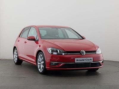 Red Used 2018 VW Golf VII GT Hatchback | £12,998 (Fair price)