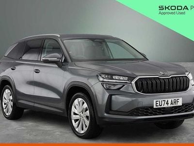 Graphite grey metallic Used 2024 Skoda Kodiaq SE L SUV | £33,984 (Fair price)