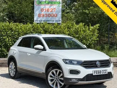 Usado VW T-Roc SEL 150 HP (110 kW) 2018 Branco SUV