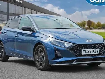 Used Hyundai i20 Blackline 90 HP (66 kW) 2026 Blue Hatchback