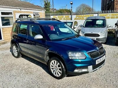 Used Skoda Yeti SE 140 HP (102 kW) 2015 Blue SUV