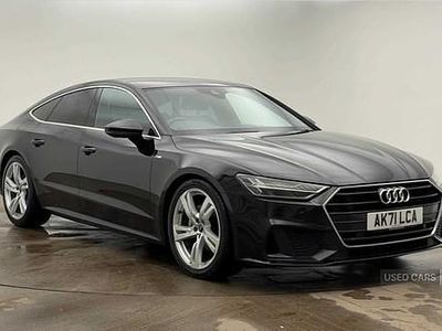 Used Audi A7 S-Line 2021 Black Hatchback