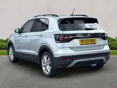 Used VW T-Cross SE 95 HP (69 kW) 2022 Silver SUV