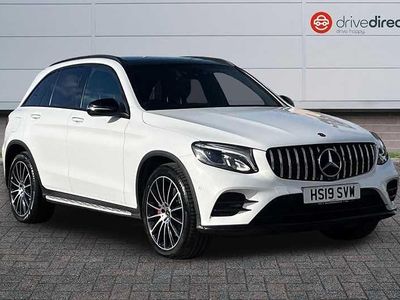 Used Mercedes GLC220 AMG 2019 White Estate