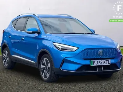 Used MG ZS Trophy 114 kW (156 HP) 2023 Blue SUV