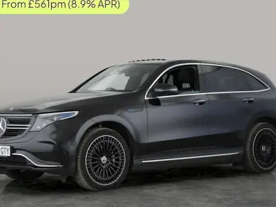 Used Mercedes EQC400 AMG Line Premium Plus 300 kW (408 HP) 2023 Black SUV