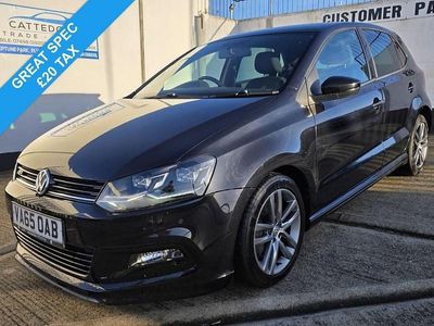 Black Used 2016 VW Polo R-line Hatchback | £6,995 (Fair price)
