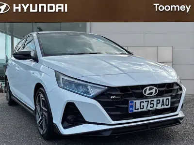 Used Hyundai i20 N Line 101 HP (74 kW) 2025 White Hatchback