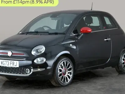 Used Fiat 500 Red 70 HP (51 kW) 2022 Black Hatchback