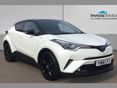 Used Toyota C-HR 122 HP (89 kW) 2018 White SUV