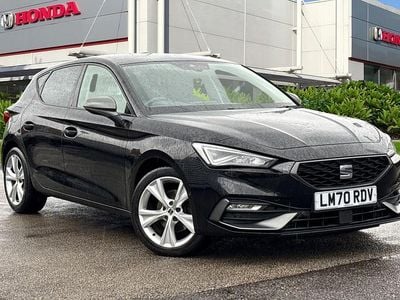 Used Seat Leon FR 150 HP (110 kW) 2021 Black Hatchback