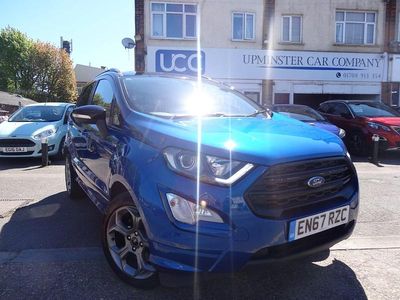 Second-hand Ford Ecosport ST-Line 125 CP (91 kW) 2018 Albastru SUV