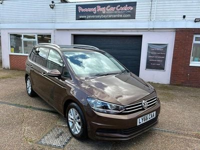 Used VW Touran Family 150 HP (110 kW) 2016 Brown MPV