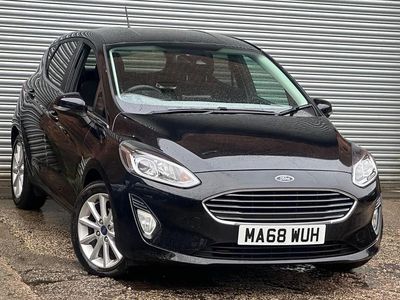 Used Ford Fiesta Titanium 2018 Black Hatchback