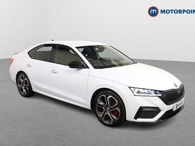 Used Skoda Octavia vRS 2021 White Hatchback