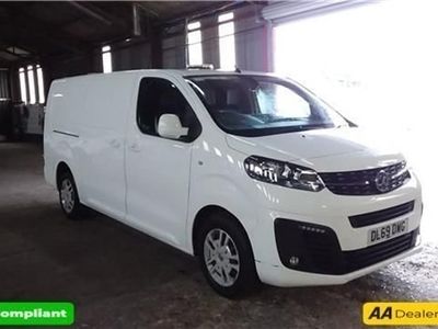 used Vauxhall Vivaro 1.5 L2H1 2900 SPORTIVE S/S 101 BHP IN WHITE WITH 75,800 MILES AND A FULL SERVICE HISTORY, 1 OWNER FR