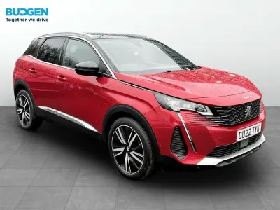 Used Peugeot 3008 Premium 131 HP (96 kW) 2022 Red SUV