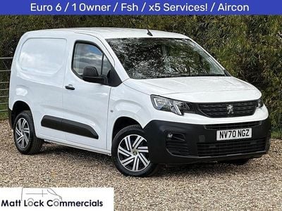 White Used 2021 Peugeot Partner MPV | £6,995 (Good price)