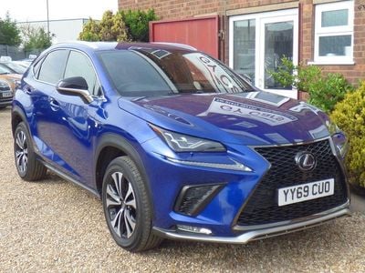 Used Lexus NX300h Sport Line 2019 Blue SUV