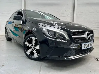 Used Mercedes A200 Sport Edition 153 HP (112 kW) 2018 Black Hatchback