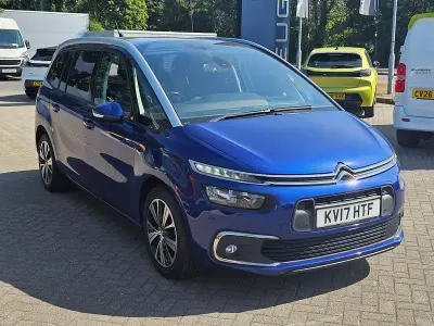 Used Citroën Grand C4 Picasso Feel 120 HP (88 kW) 2017 Blue MPV