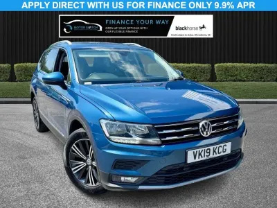 Used VW Tiguan Allspace SE 150 HP (110 kW) 2019 Blue SUV