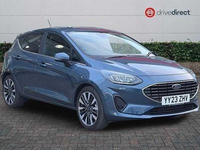 Used Ford Fiesta Titanium X 100 HP (73 kW) 2023 Blue Hatchback