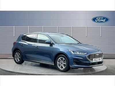 Blue Used 2023 Ford Focus Titanium Hatchback | £15,930 (Good price)