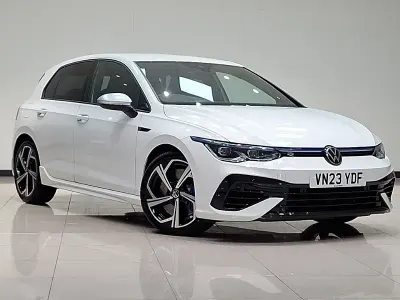 Used VW Golf VIII R 320 HP (235 kW) 2023 White Hatchback