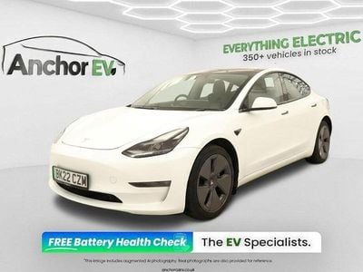 Used Tesla Model 3 Long Range AWD 366 kW (498 HP) 2022 White Sedan