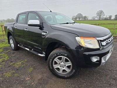 Black Used 2012 Ford Ranger Limited Pickup | £6,990 (Expensive)