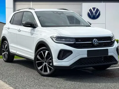 New VW T-Cross Black Edition 115 HP (84 kW) 2026 White SUV