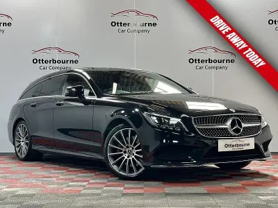 Used Mercedes CLS350 AMG line 2017 Black Estate