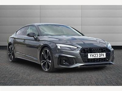 Used Audi A5 Sportback Black Edition 163 HP (119 kW) 2023 Grey Hatchback