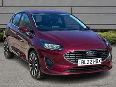 Used Ford Fiesta Titanium 123 HP (90 kW) 2022 Red Hatchback