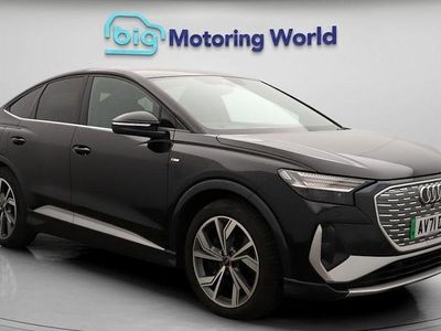 Begagnad Audi Q4 Sportback e-tron S-Line 150 kW (204 HK) 2021 Svart SUV