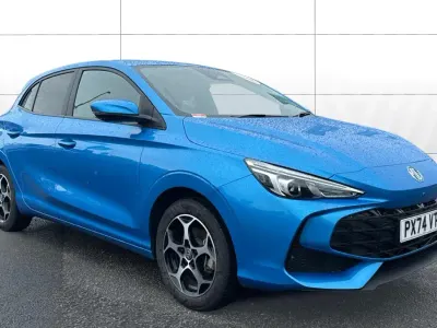 Used MG MG3 Trophy 194 HP (142 kW) 2024 Blue Hatchback